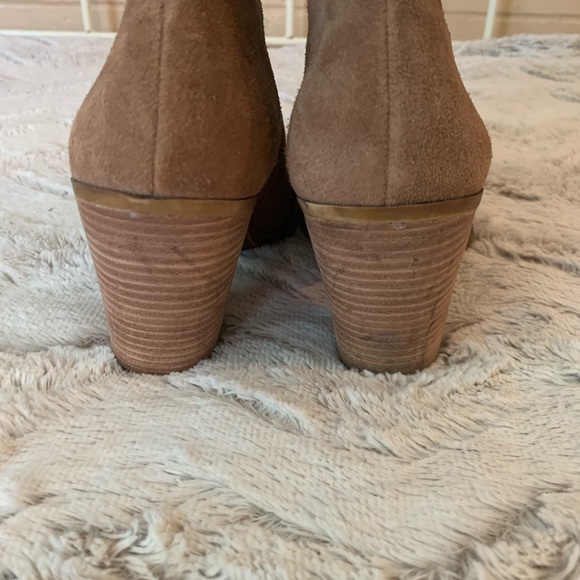 Lucky Brand Eleanor Suede Embroidered Boots - Picture 4 of 8